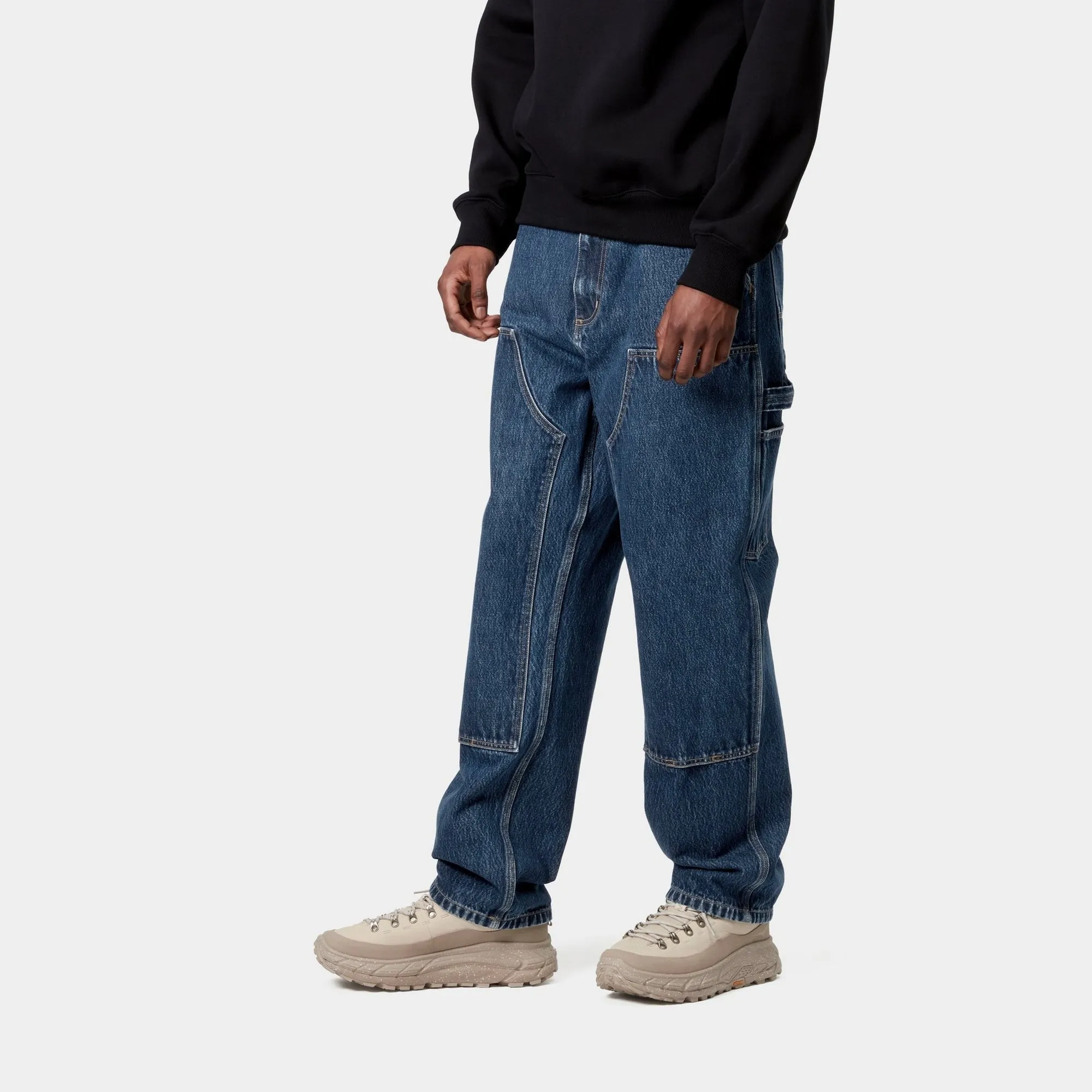 Double Knee Pant - Denim | Blue (stone washed) Carhartt WIP