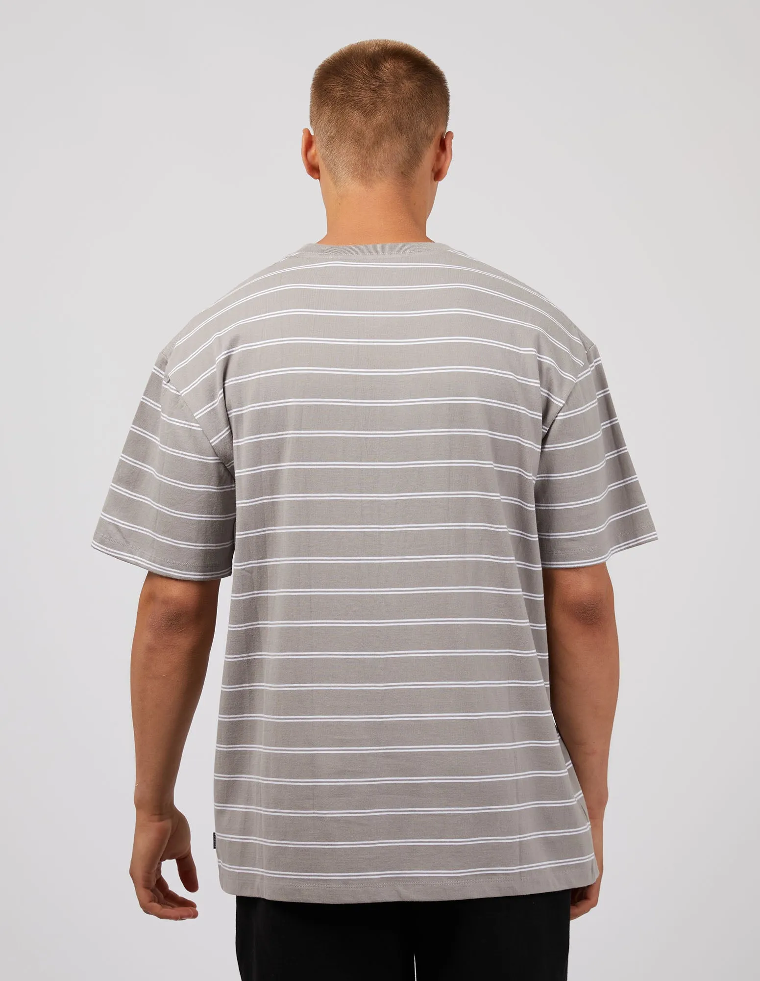 Essential Theory Stripe Tee Grey