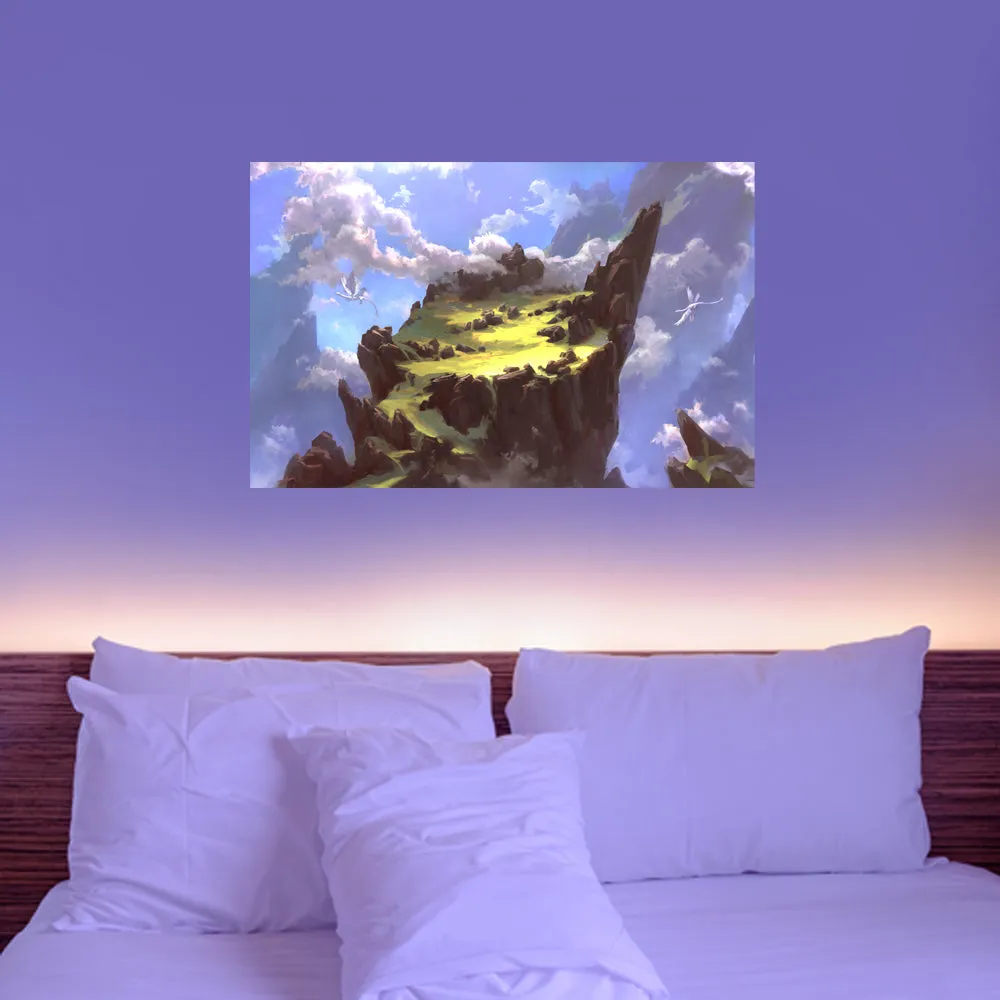 Fantasy Mountain Poster