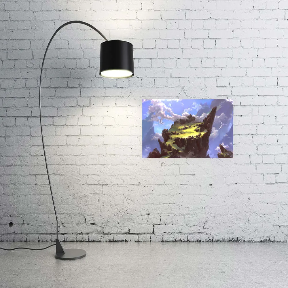 Fantasy Mountain Poster