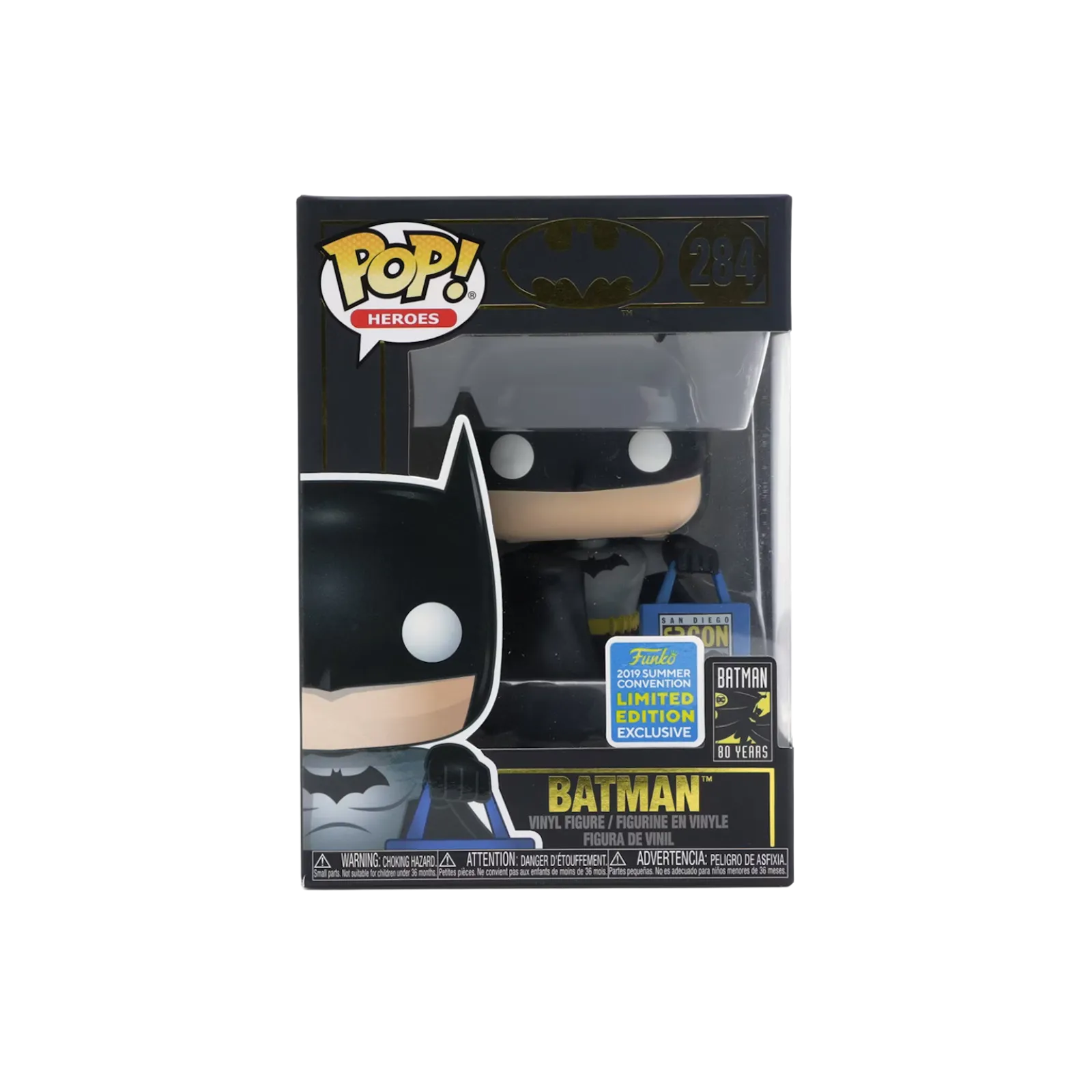 Funko Pop! Heroes DC Batman San Diego Comic Con, Summer Convention Exclusive Figure #284
