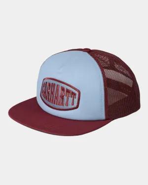 Graphic Trucker Cap | Mulberry / Frosted Blue Carhartt WIP