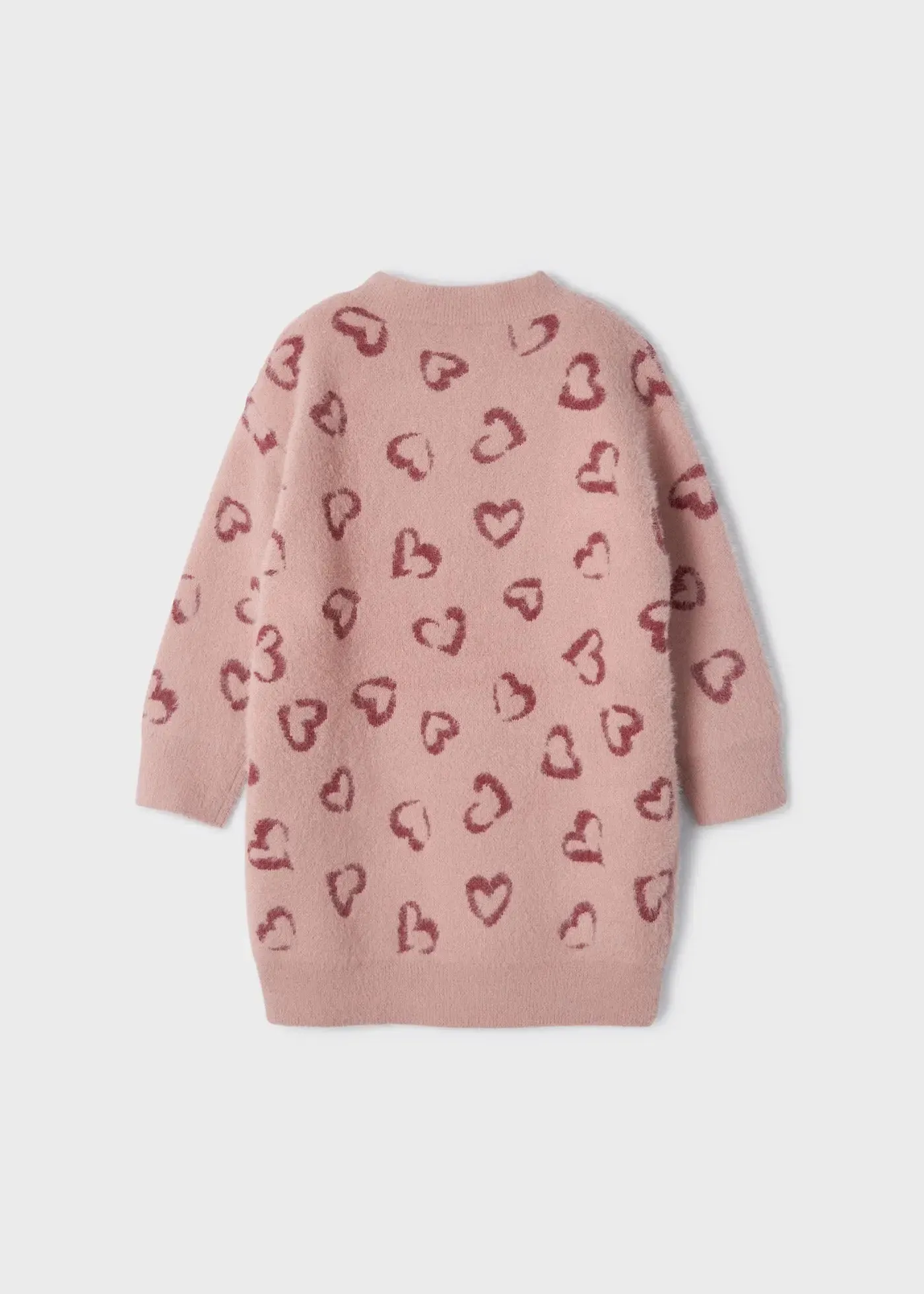 Heart Knitted Dress Girl | Mayoral