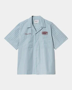 Hendry Shirt | Frosted Blue / Mulberry Seaton Stripe Carhartt WIP