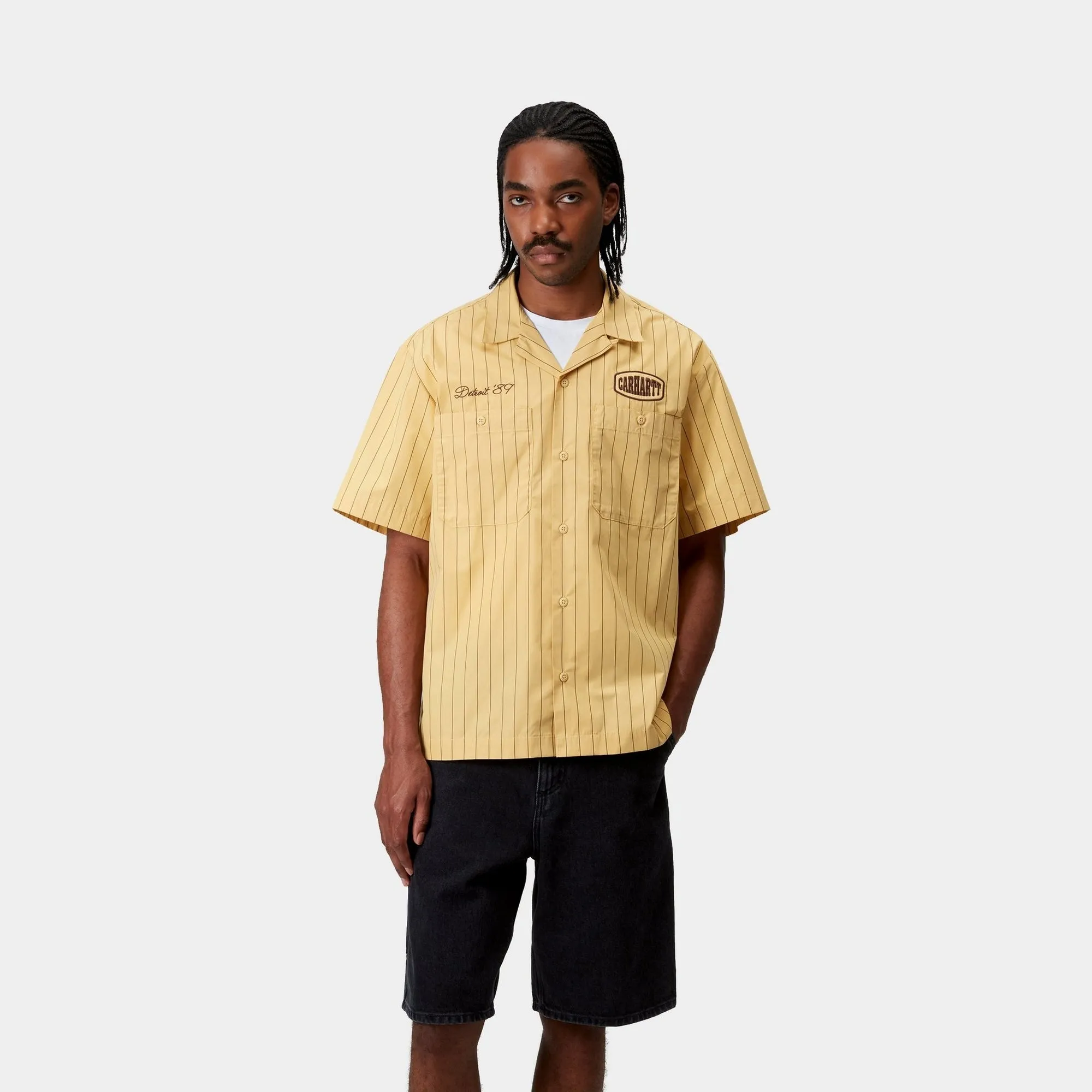 Hendry Shirt | Straw / Liberica Seaton Stripe Carhartt WIP