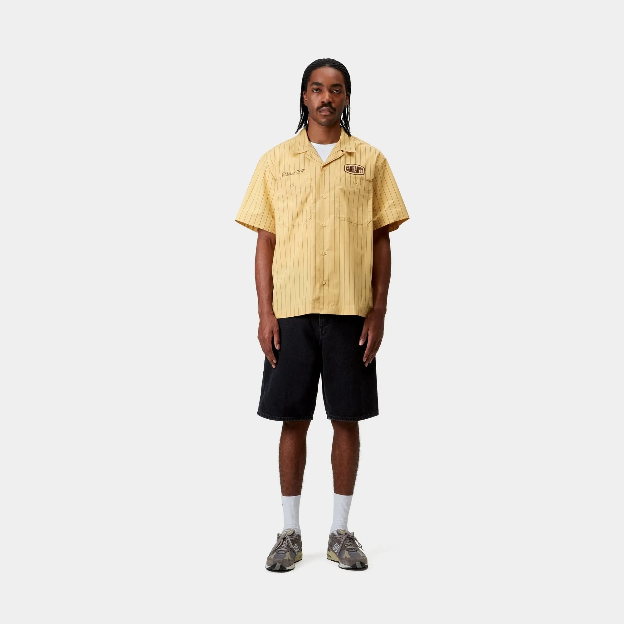 Hendry Shirt | Straw / Liberica Seaton Stripe Carhartt WIP