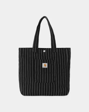Hendry Tote | Black / Wax Seaton Stripe Carhartt WIP