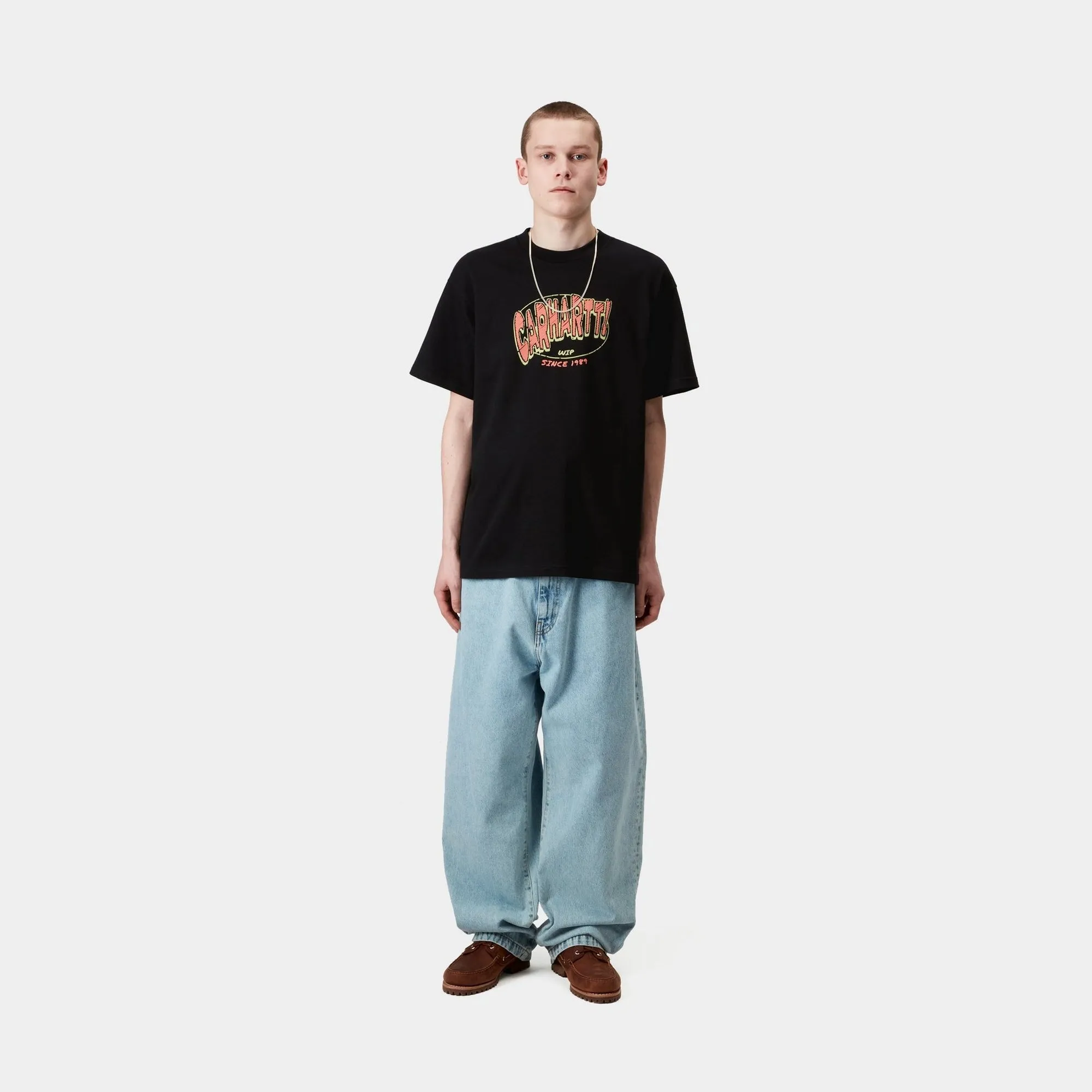 Hot Script T-Shirt | Black Carhartt WIP