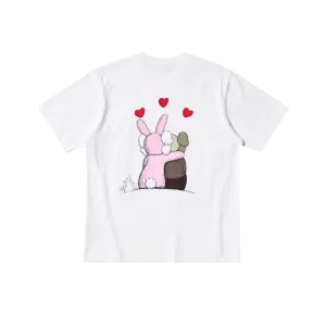 KAWS x Uniqlo x Warhol Hug T-shirt White
