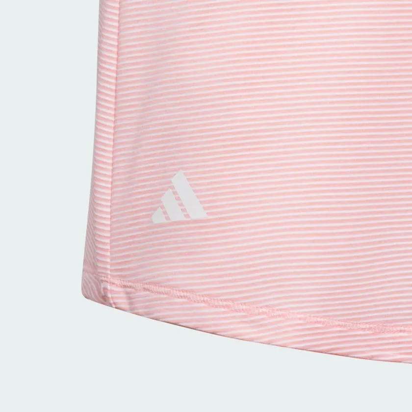 Kids' adidas Ottoman Striped Sleeveless Polo Shirt