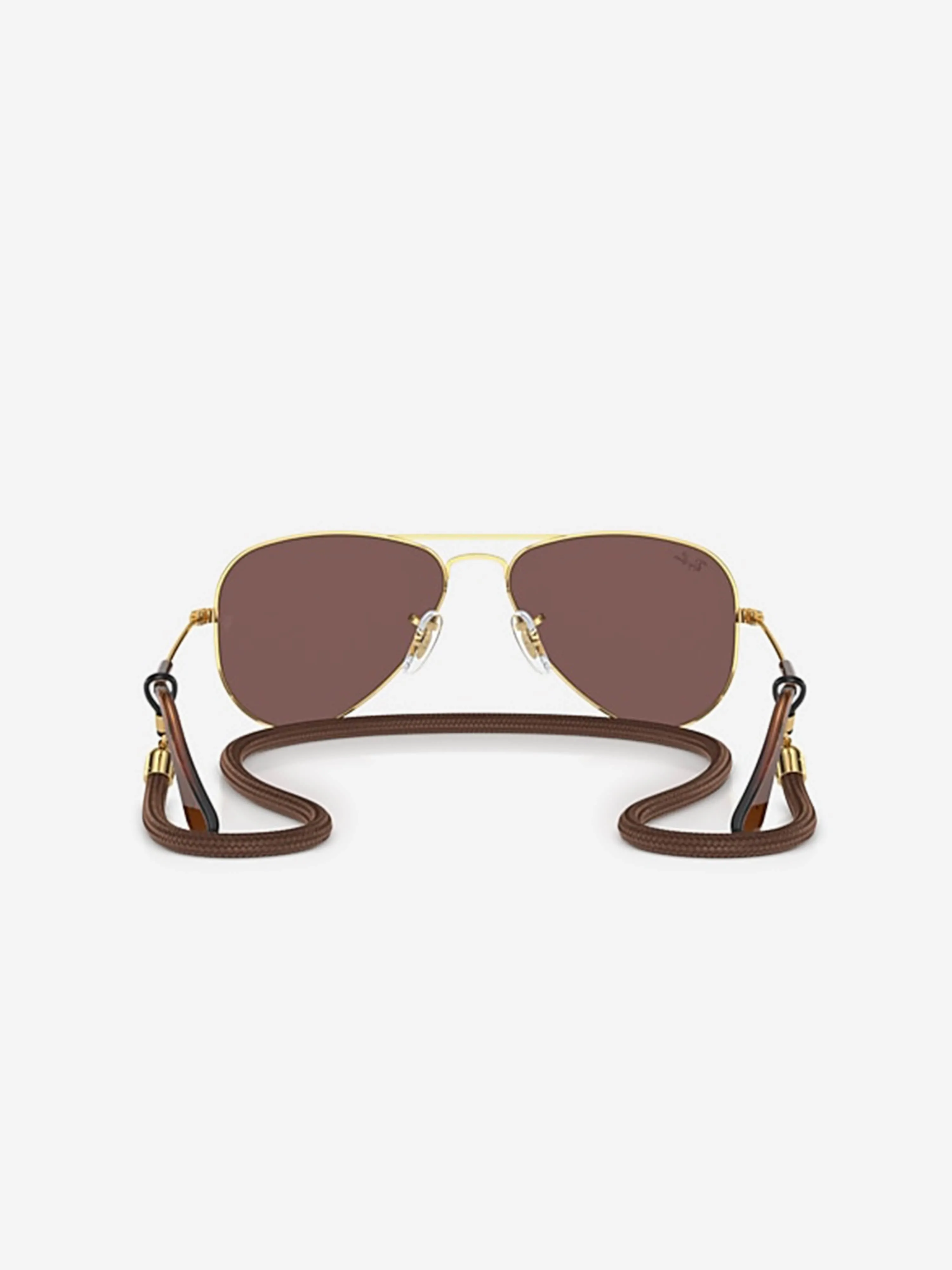 Kids Aviator Sunglasses in Gold