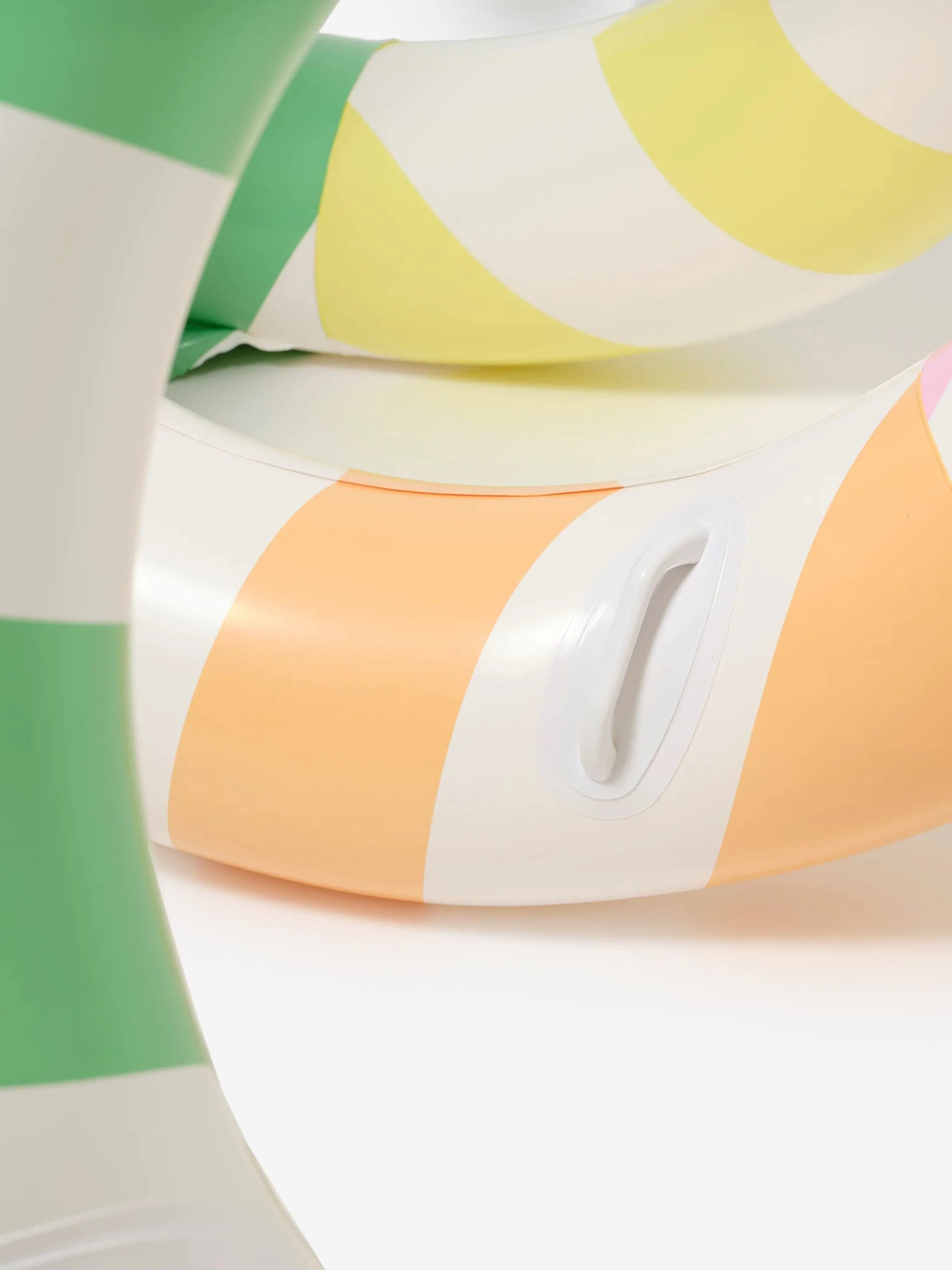 Kids Giant Inflatable Noodle Poolside Sorbet Stripe in Multicolour (245cm)