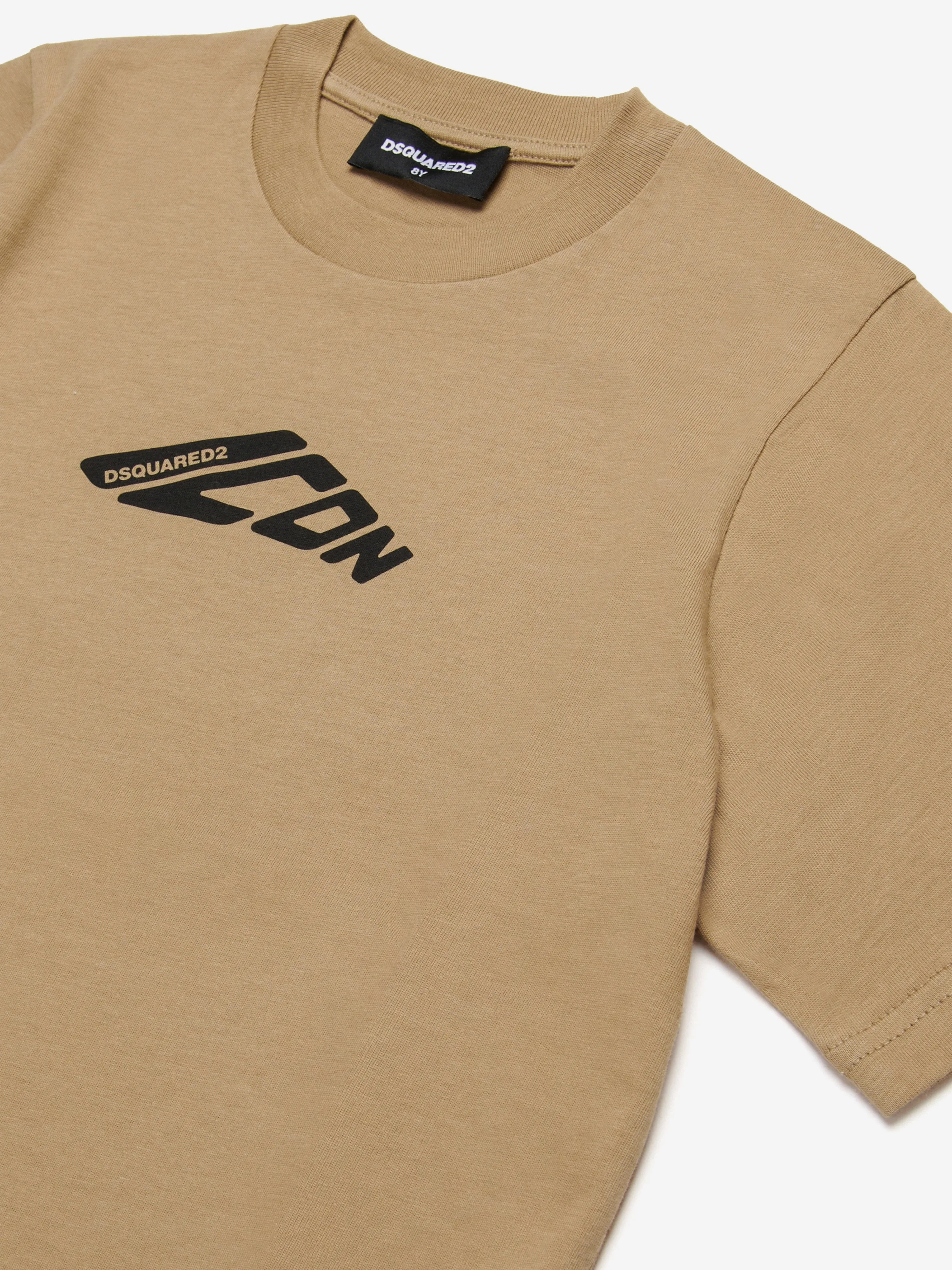Kids Icon T-Shirt in Beige