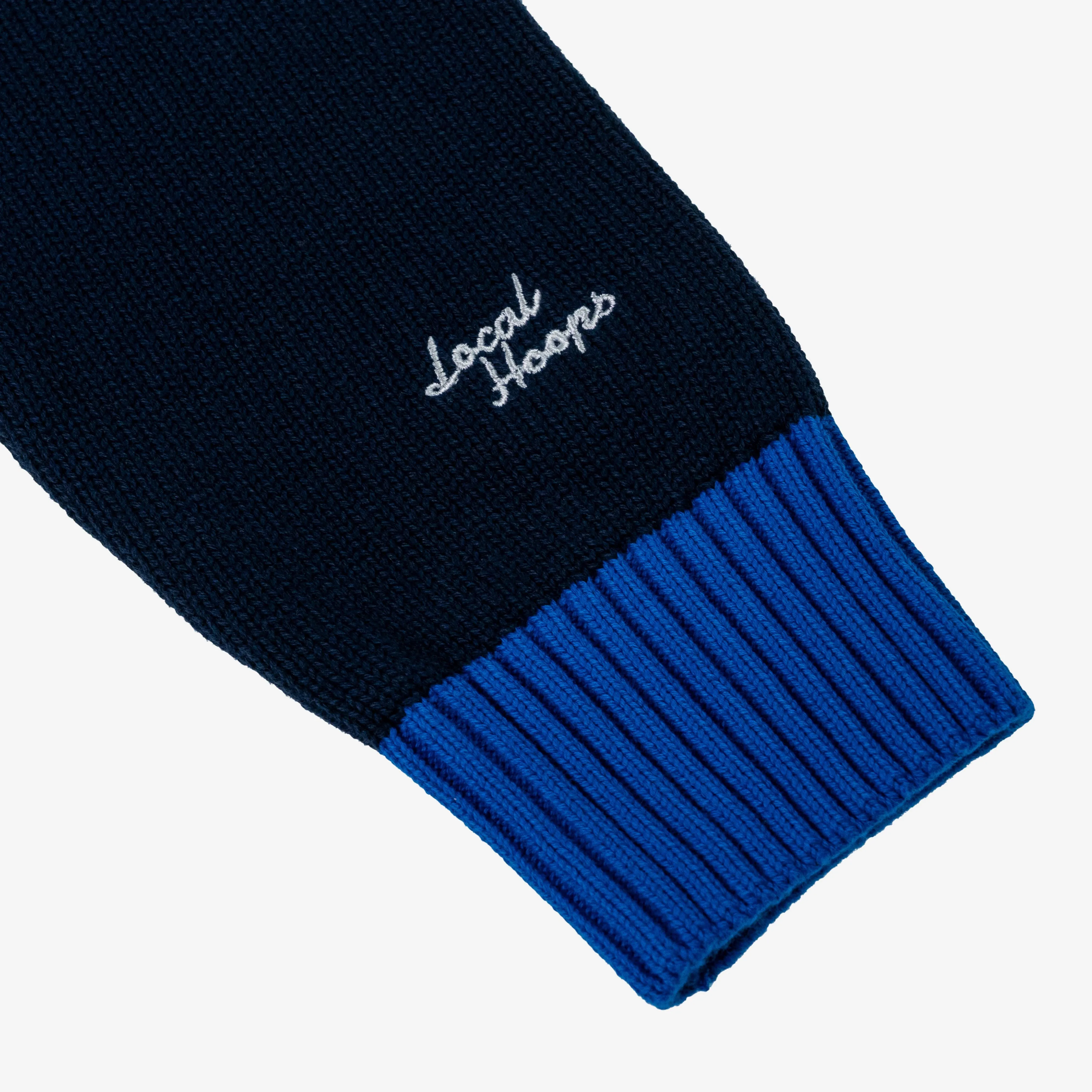 Kids NY Intarsia-Knit Sweater LOCAL HOOPS