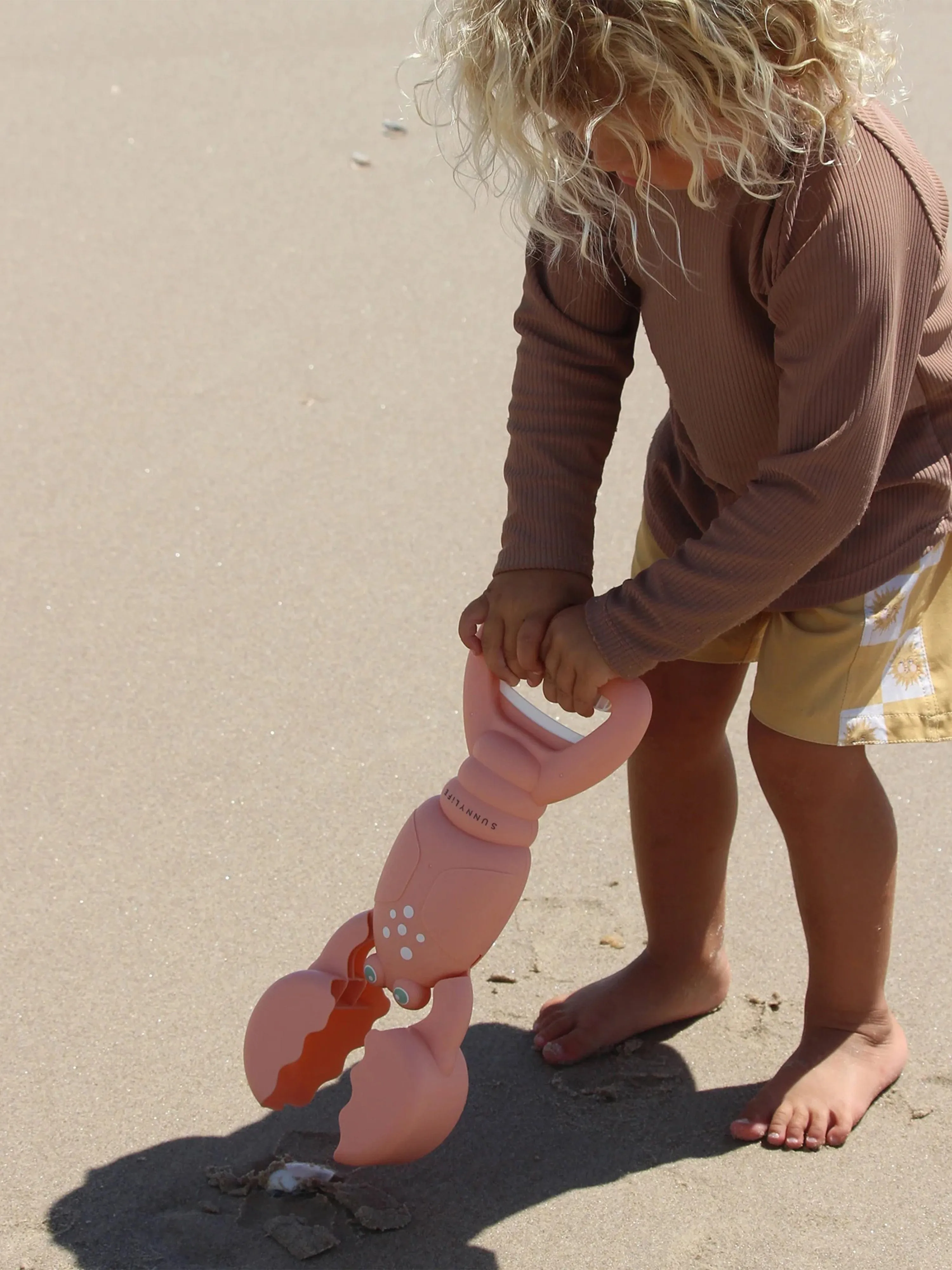 Kids Sand Claws Lobster in Orange (34cm)