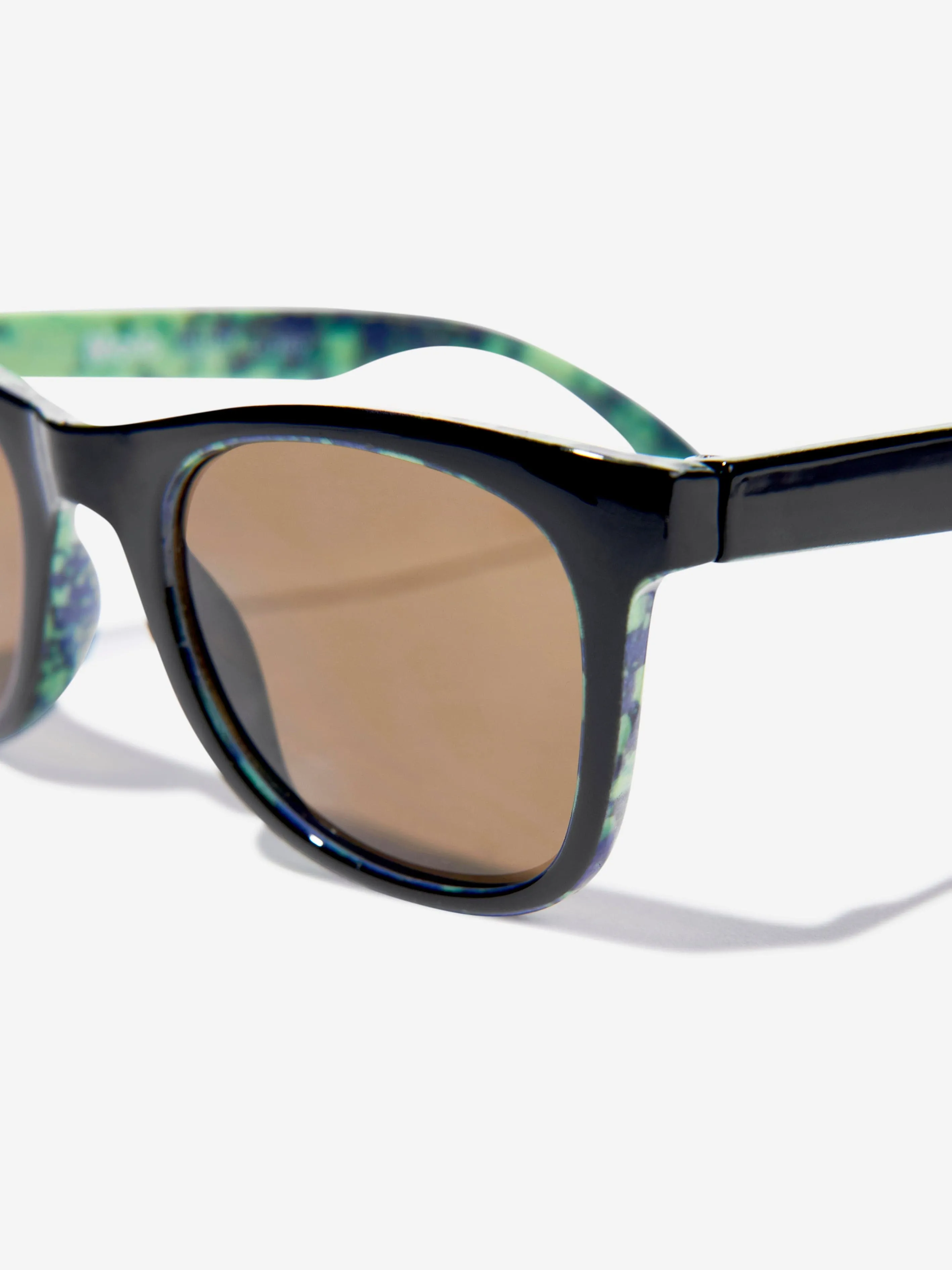 Kids Smile Sunglasses in Black