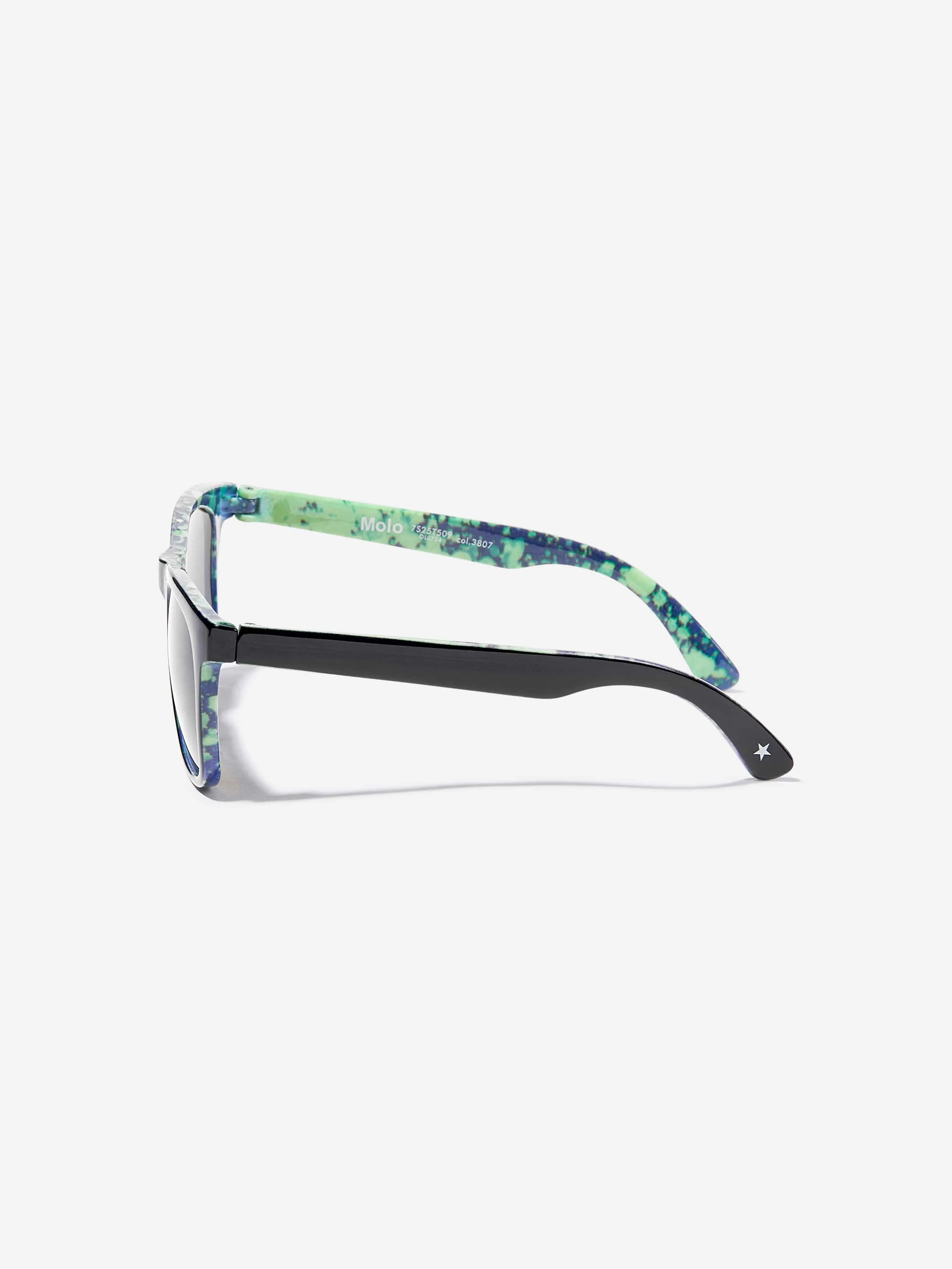 Kids Smile Sunglasses in Black
