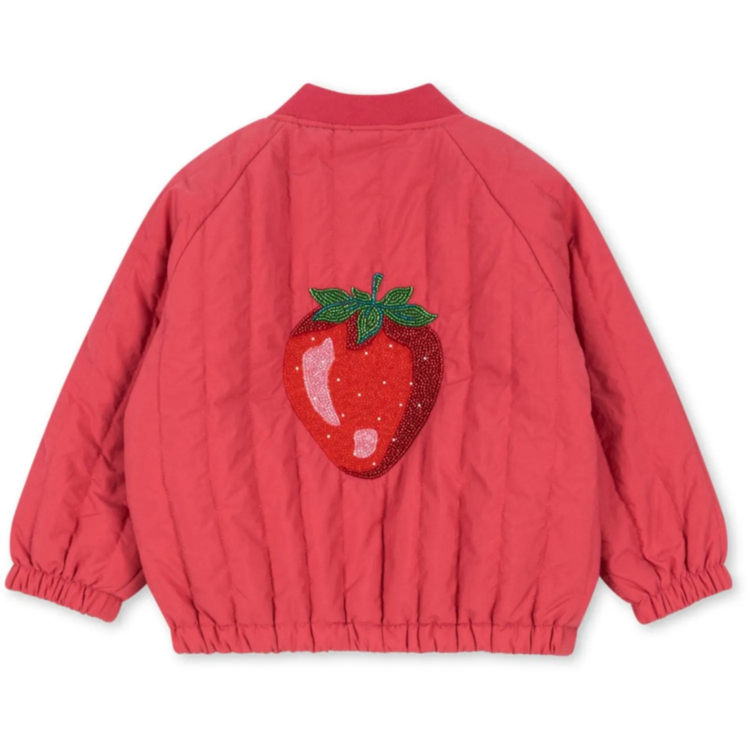 Konges Sljd Raspberry Wine Juno Sparkle Bomber Jacket