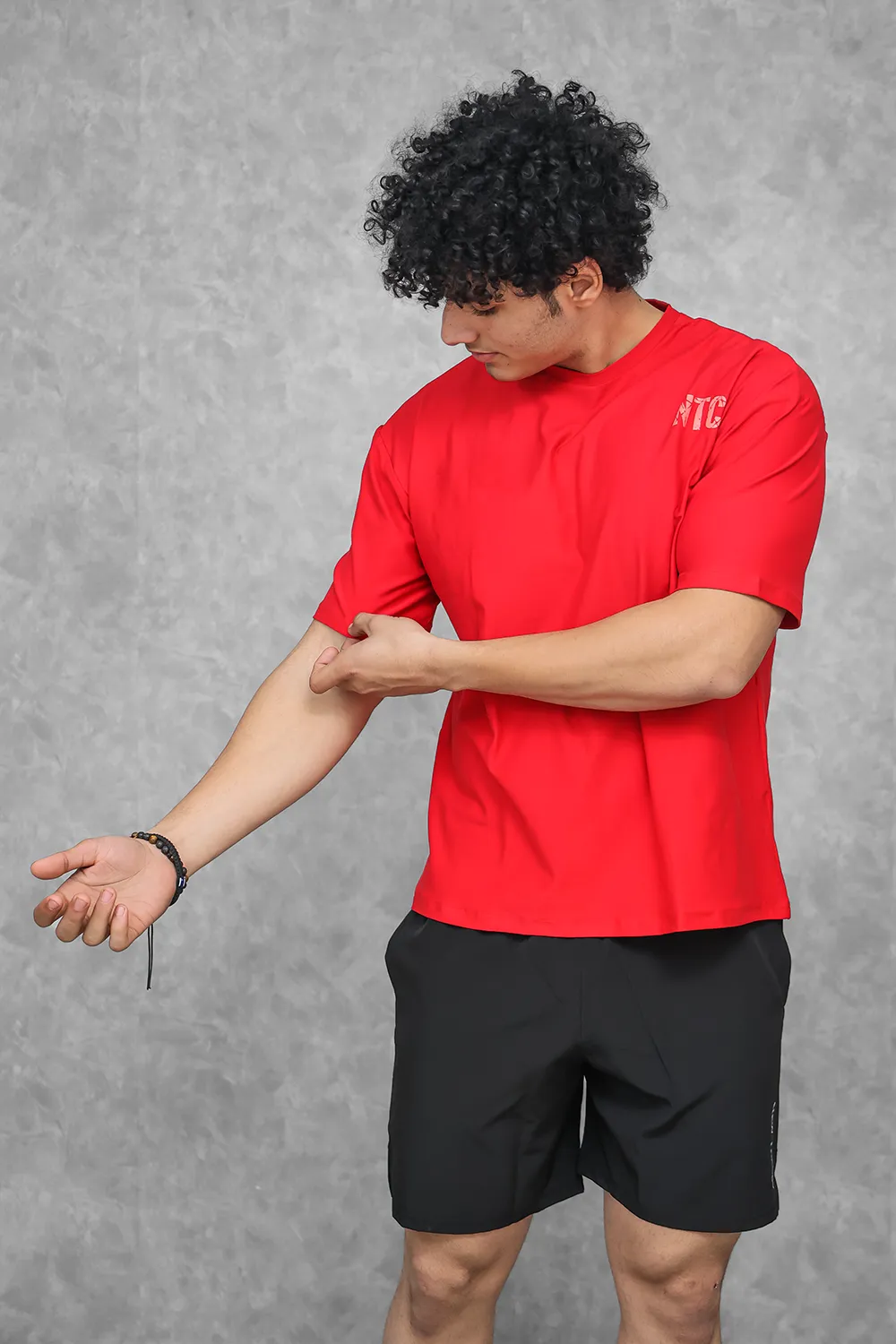 Legacy Oversized T-Shirt - Red