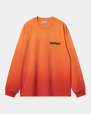 Light Work Long Sleeve T-Shirt | Pumpkin / Cherry Carhartt WIP