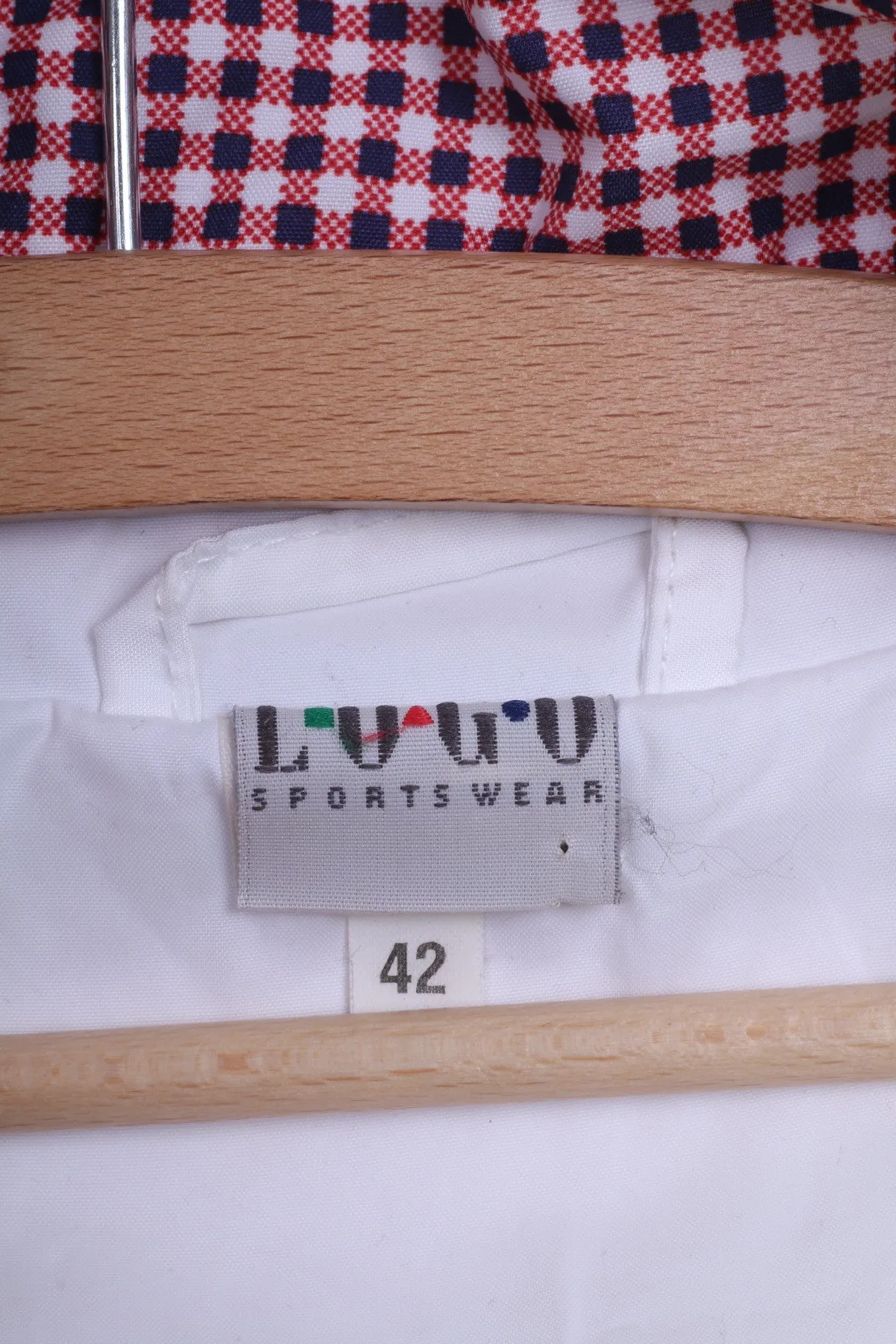 LOGO Sportswear Mens 42 XL Track Top Jacket White Sport