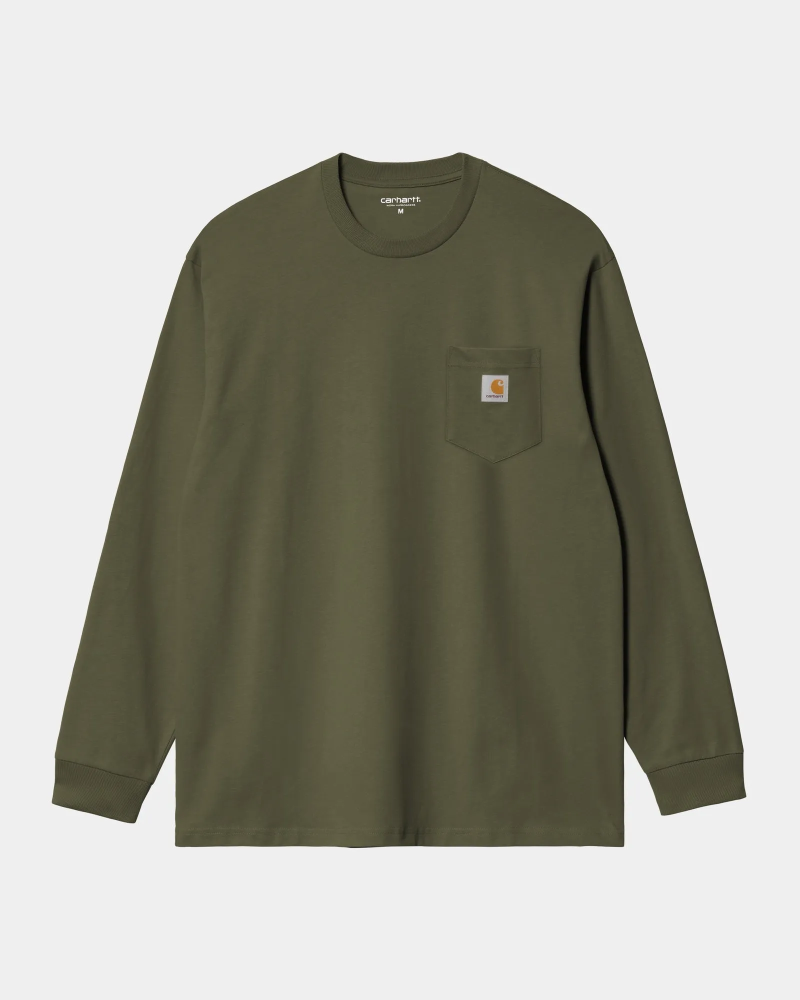 Long Sleeve Pocket T-Shirt | Dollar Green Carhartt WIP
