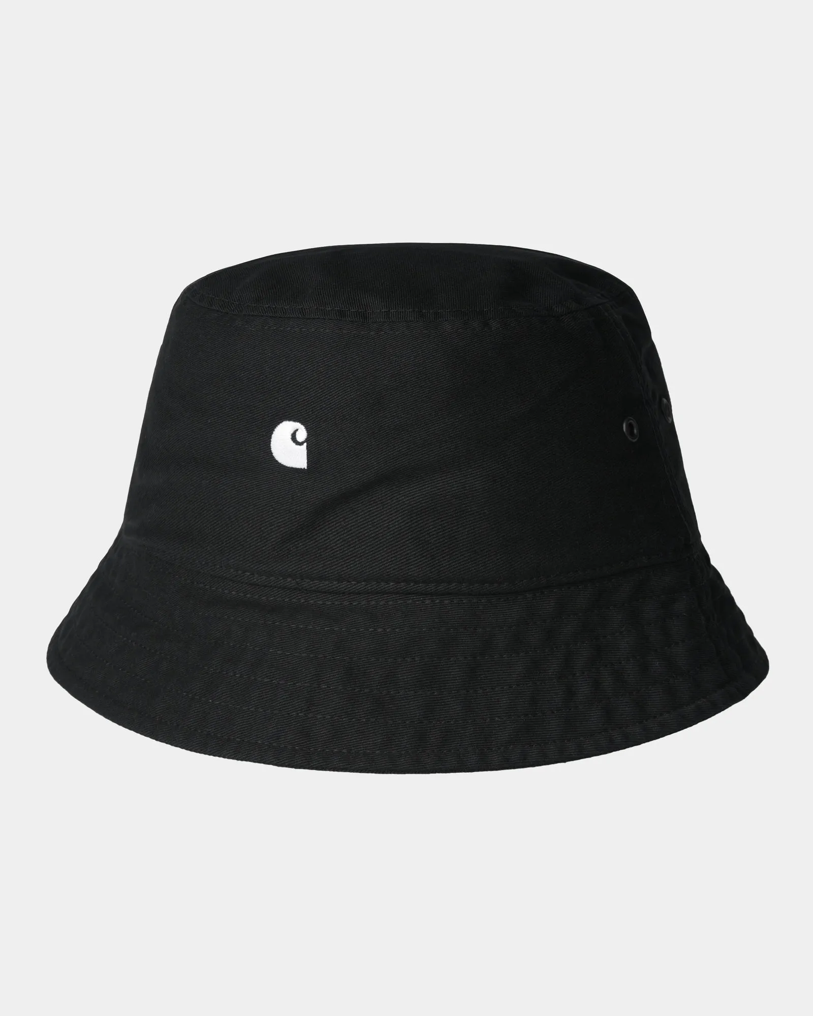 Madison Logo Bucket Hat | Black / White Carhartt WIP