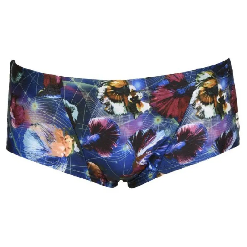 MEN'S ALLOVER LOW WAIST SWIM SHORTS
