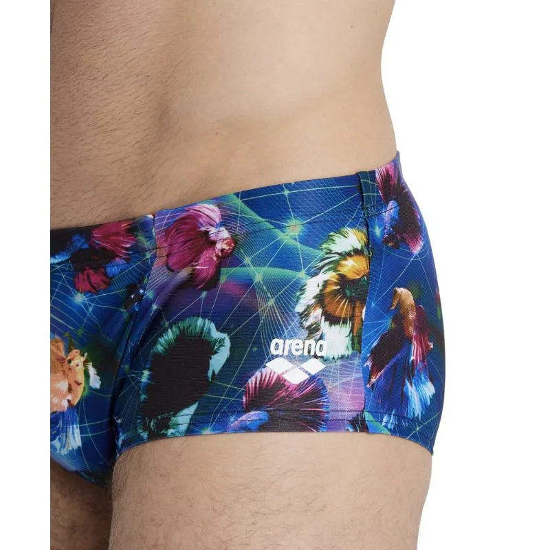 MEN'S ALLOVER LOW WAIST SWIM SHORTS