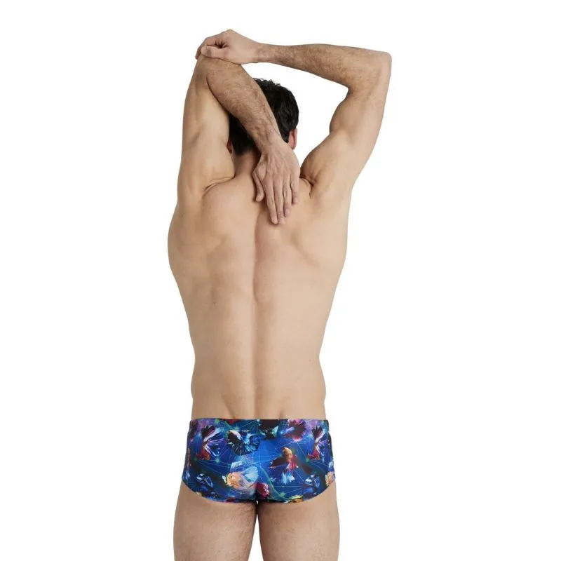 MEN'S ALLOVER LOW WAIST SWIM SHORTS