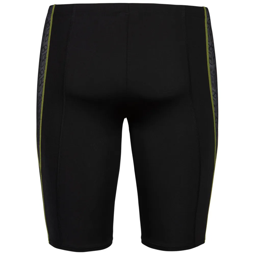 MEN'S ARENA SWIM JAMMER CAMO KIKKO - BLACK/BLACK MULTI