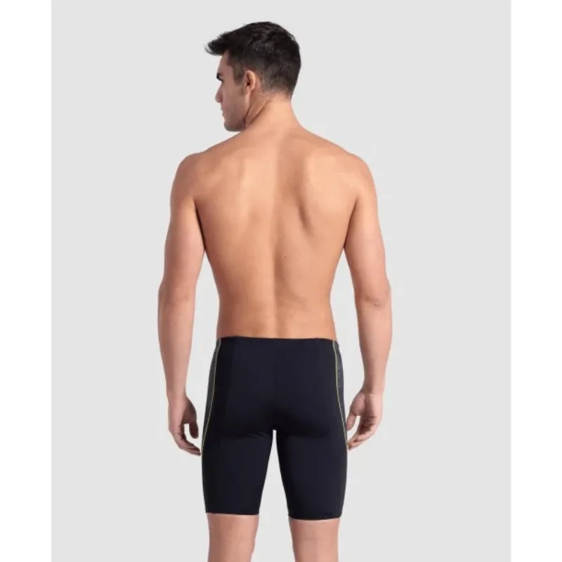 MEN'S ARENA SWIM JAMMER CAMO KIKKO - BLACK/BLACK MULTI