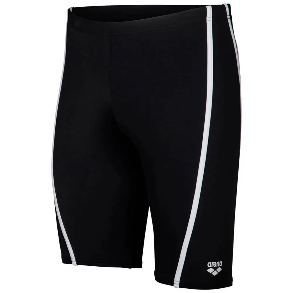 MEN'S ARENA SWIM JAMMER PRO_FILE - BLACK/WHITE