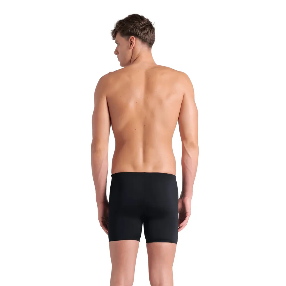 MEN'S ARENA SWIM MID JAMMER FOGGY DOTS - BLACK