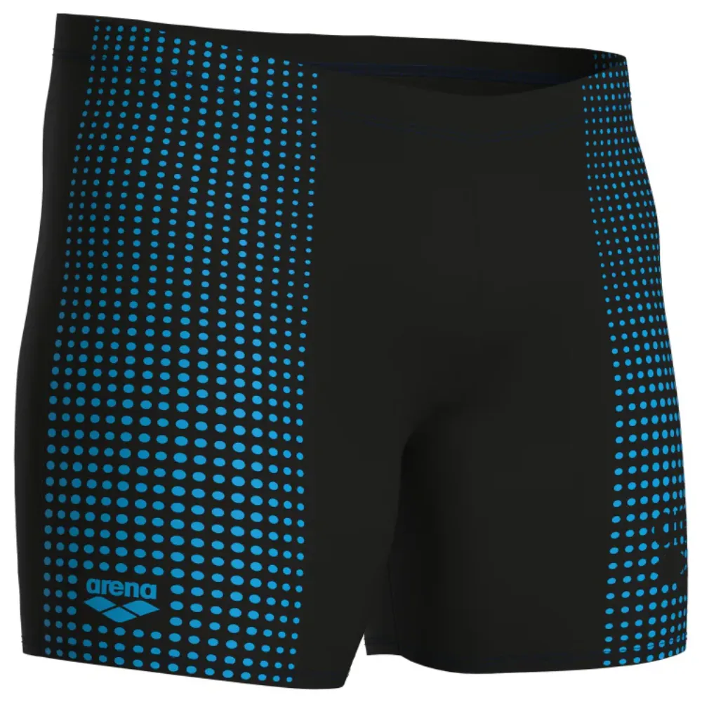 MEN'S ARENA SWIM MID JAMMER FOGGY DOTS - BLACK