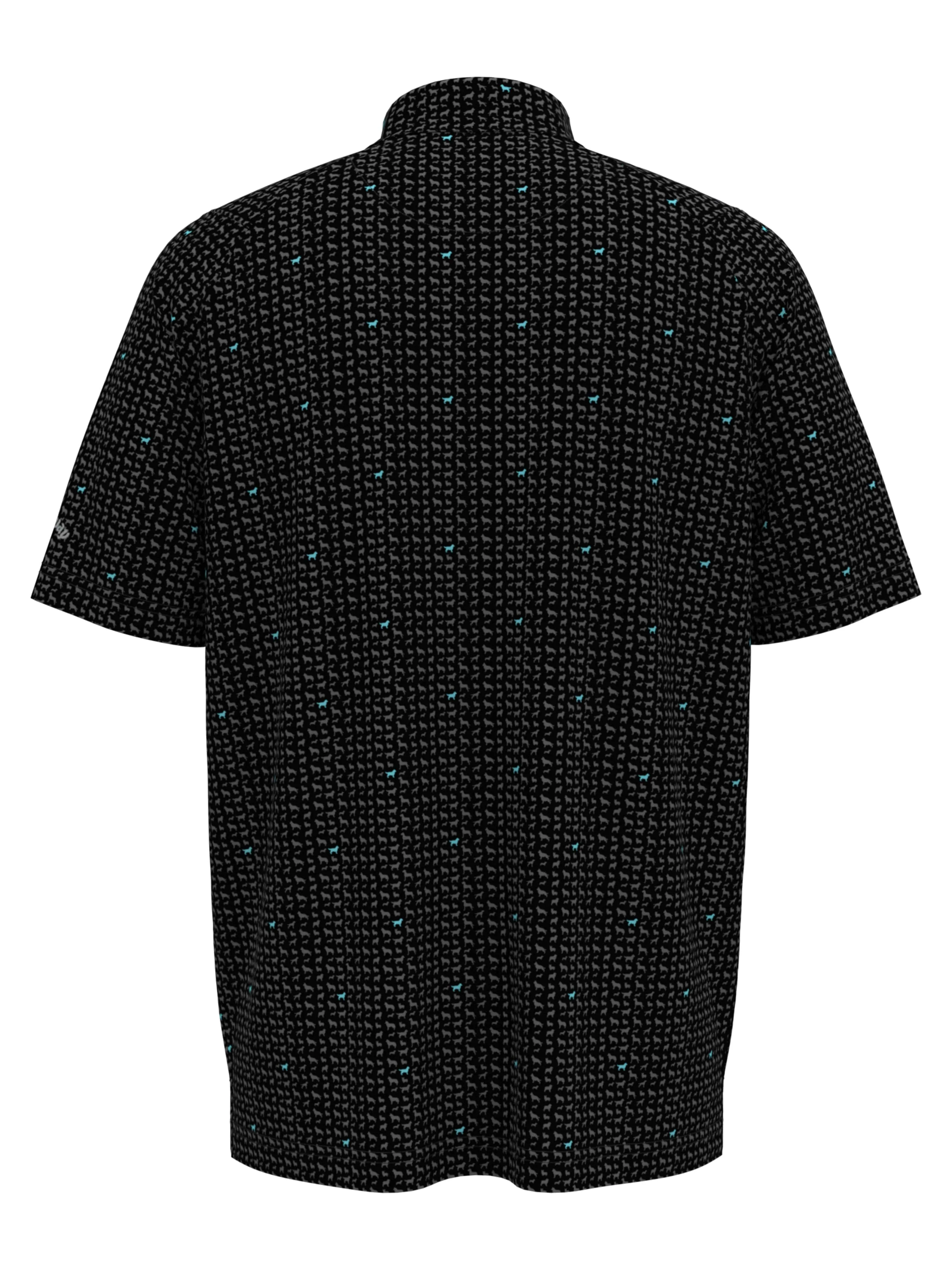 Mens Doggy Print Polo Callaway Apparel