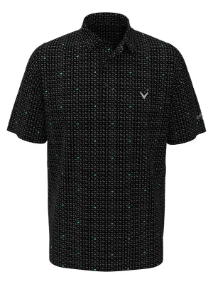 Mens Doggy Print Polo Callaway Apparel