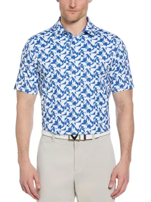 Mens Layered Floral Print Callaway Apparel