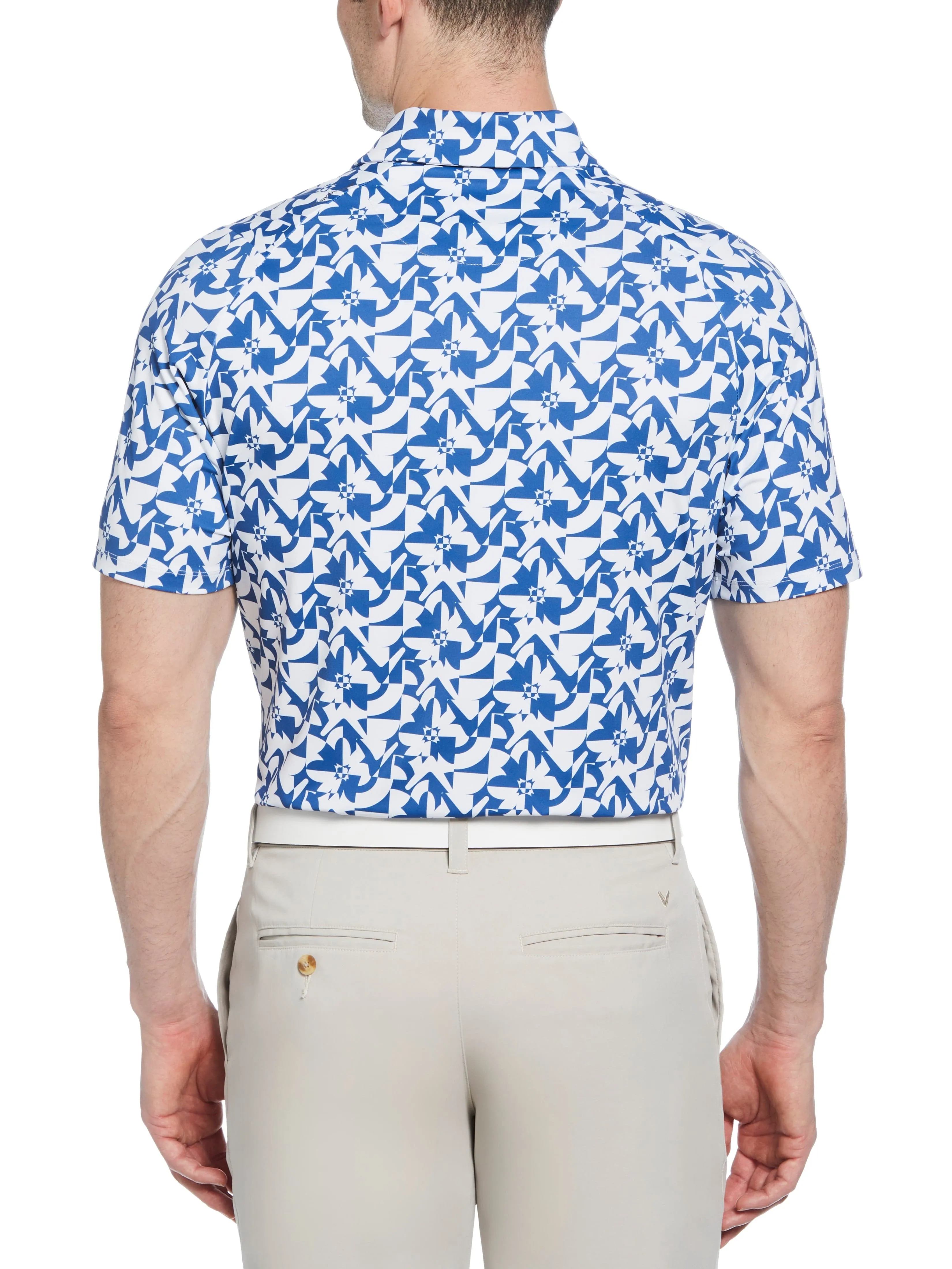 Mens Layered Floral Print Callaway Apparel