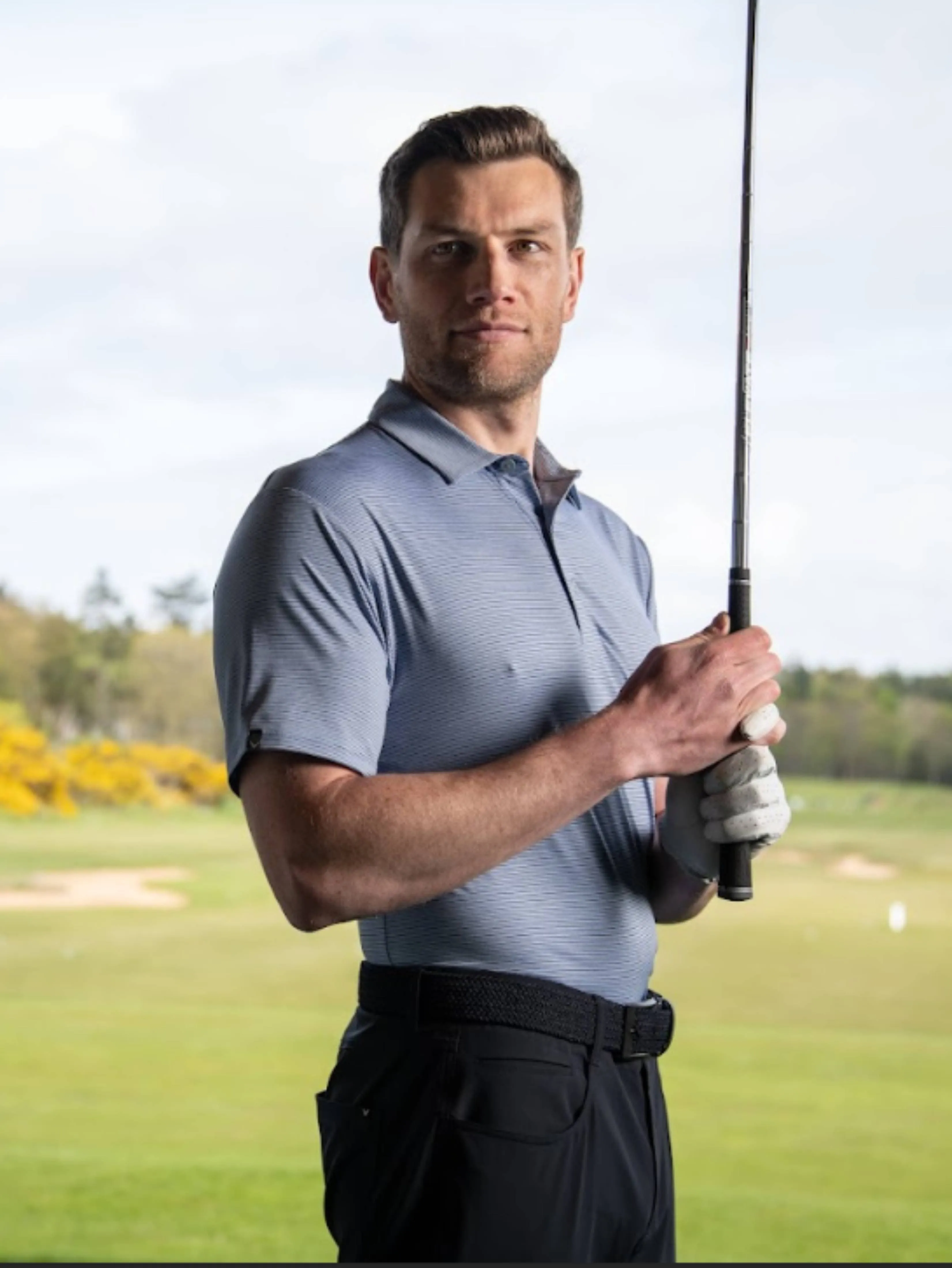 Mens Premium Fineline Soft Touch Golf Polo Callaway Apparel