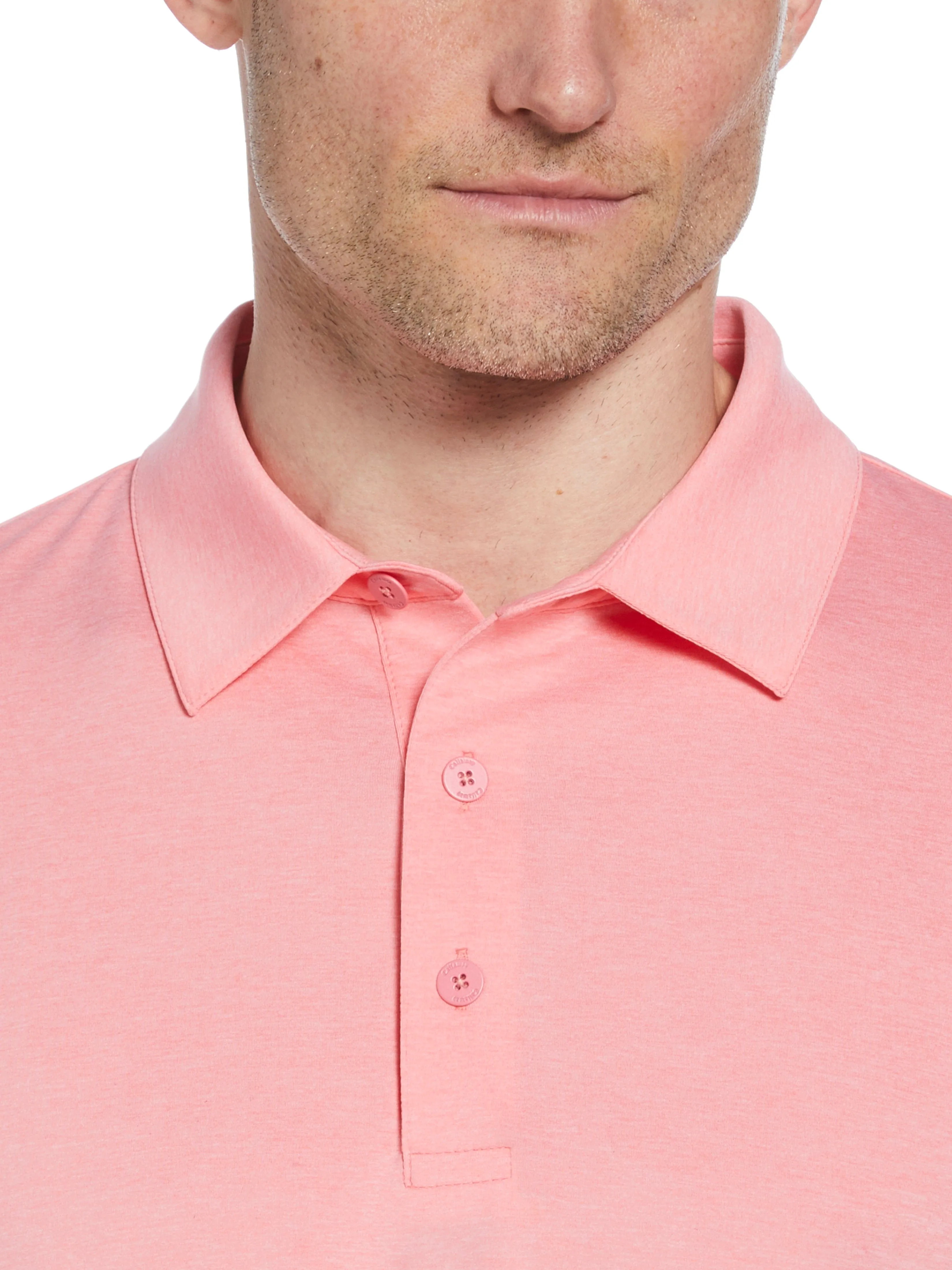 Mens Premium Heather Soft Touch Golf Polo Callaway Apparel