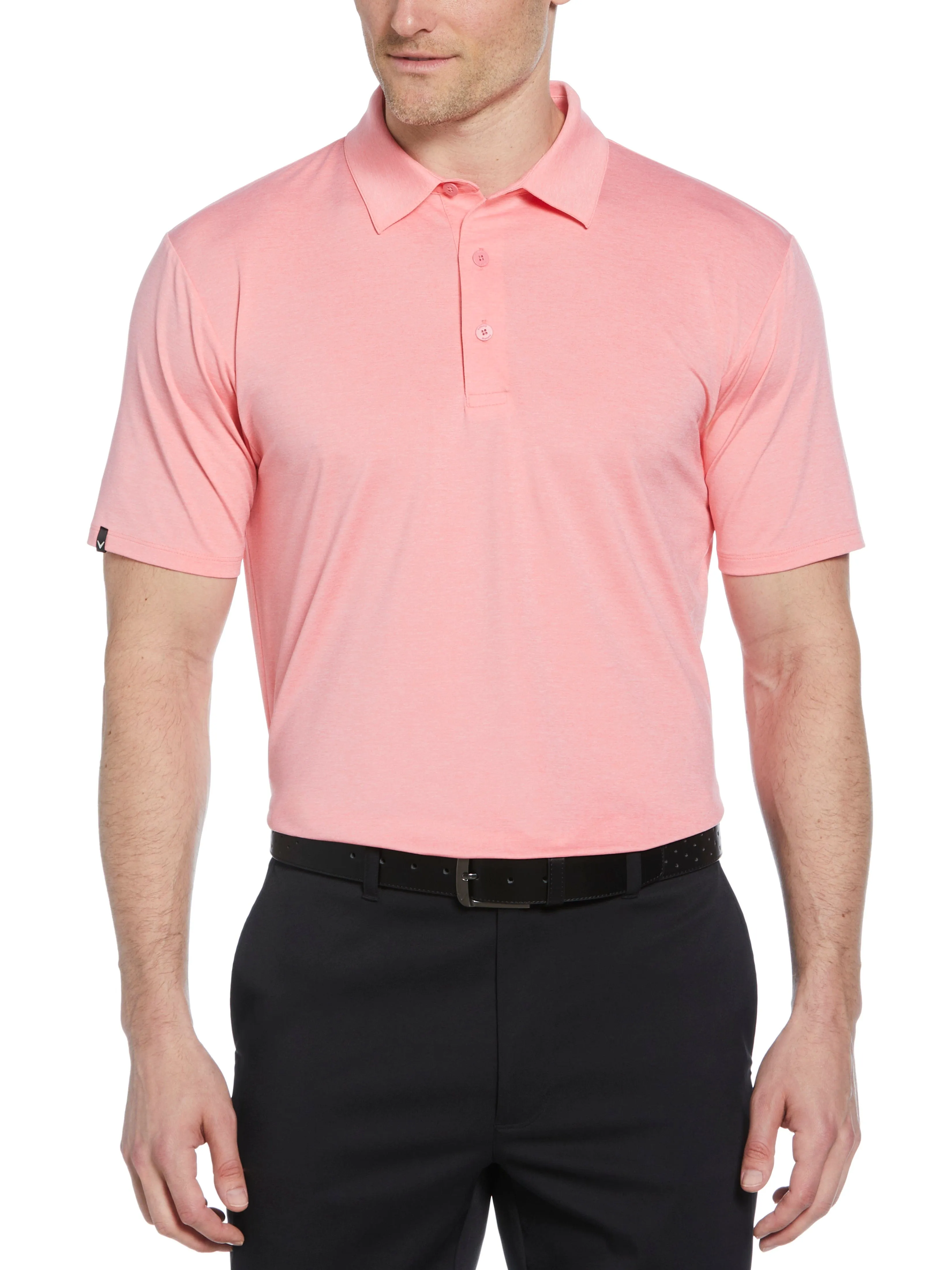 Mens Premium Heather Soft Touch Golf Polo Callaway Apparel