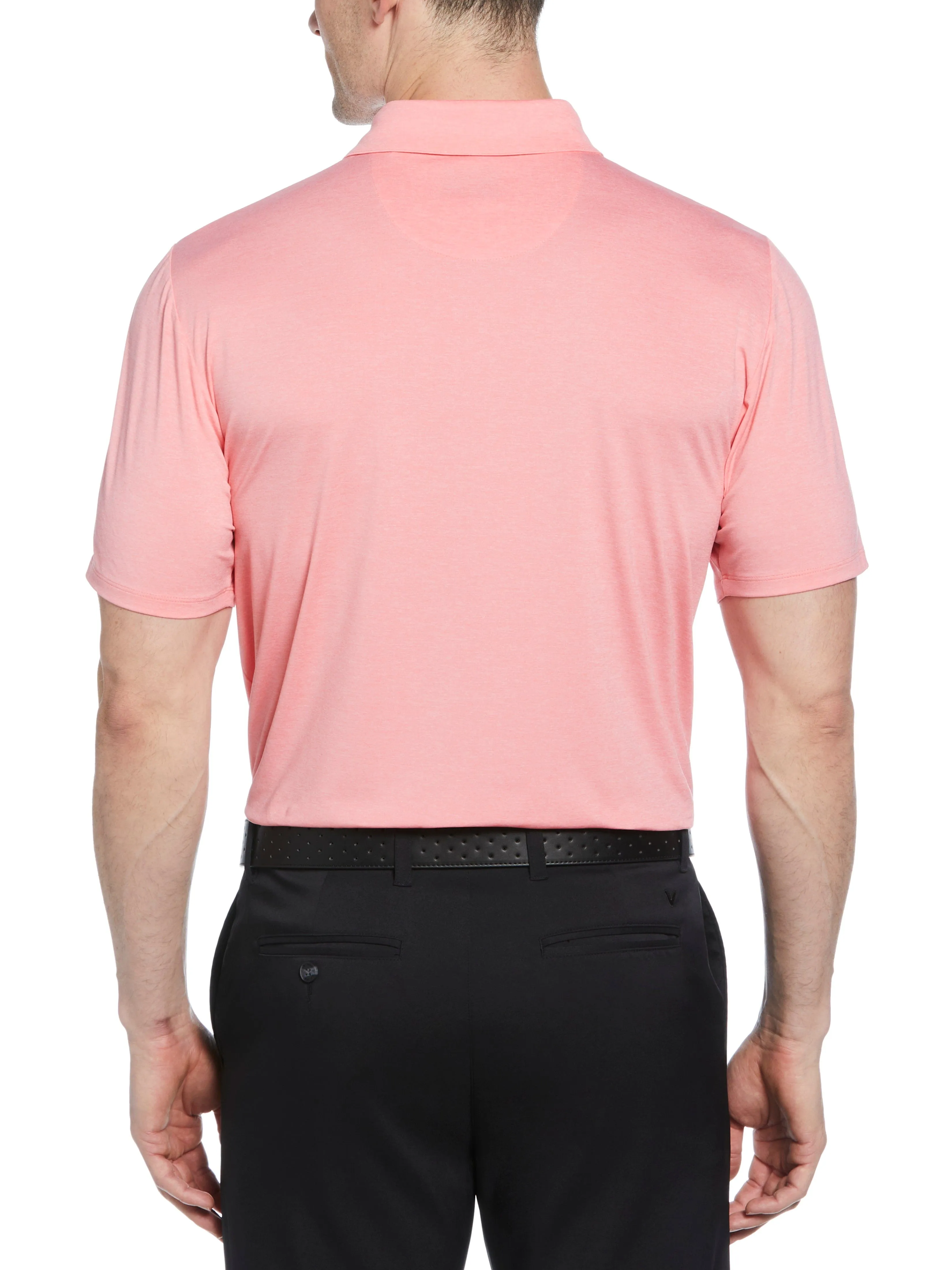 Mens Premium Heather Soft Touch Golf Polo Callaway Apparel