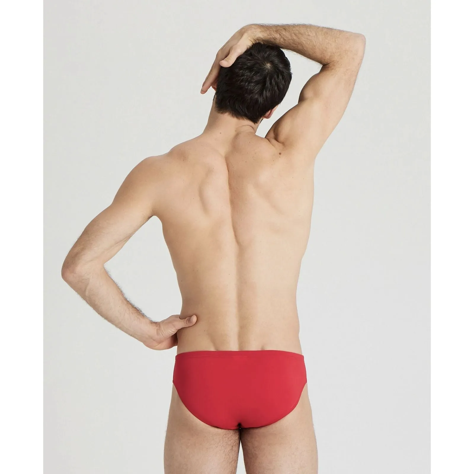 MEN'S SOLID BRIEF - RED