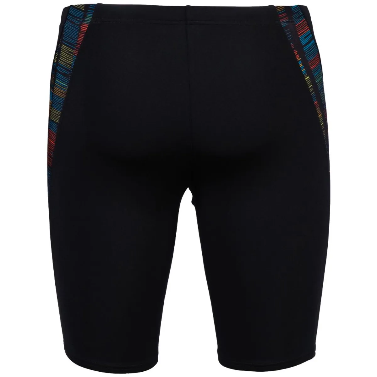 MEN'S SWIM JAMMER SLOW MOTION - BLACK/TURQUOISE MULTI