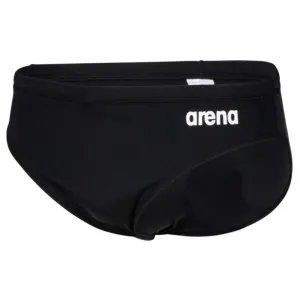 MEN'S TEAM SWIM BRIEF SOLID - BLACK