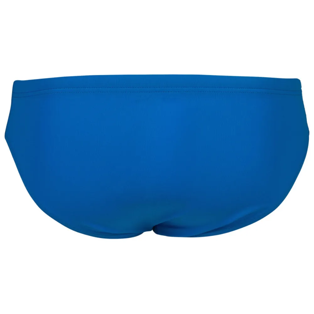 MEN'S TEAM SWIM BRIEF SOLID - BLUE RIVER