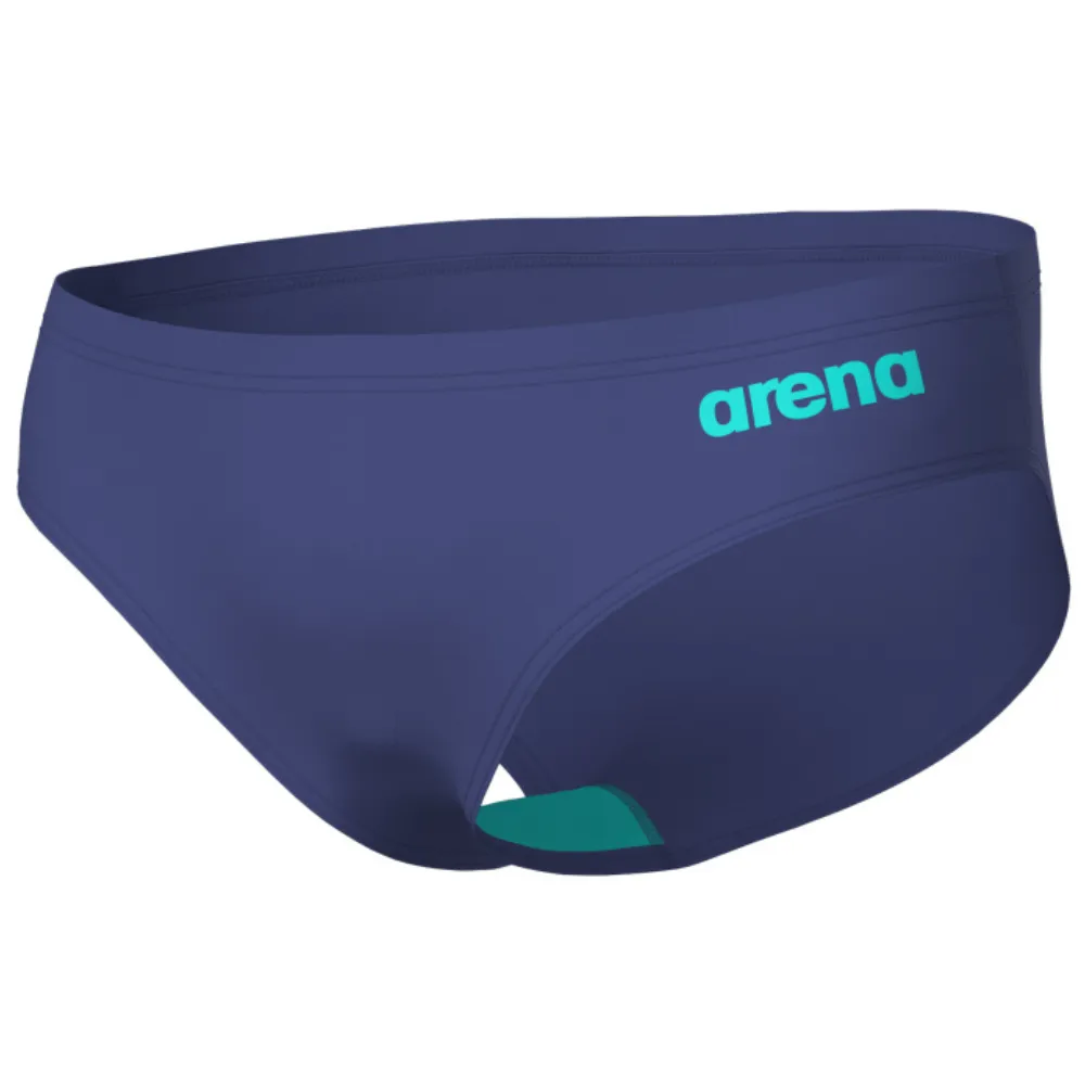 MEN'S TEAM SWIM BRIEF SOLID - FUTURE DUSK/WATER
