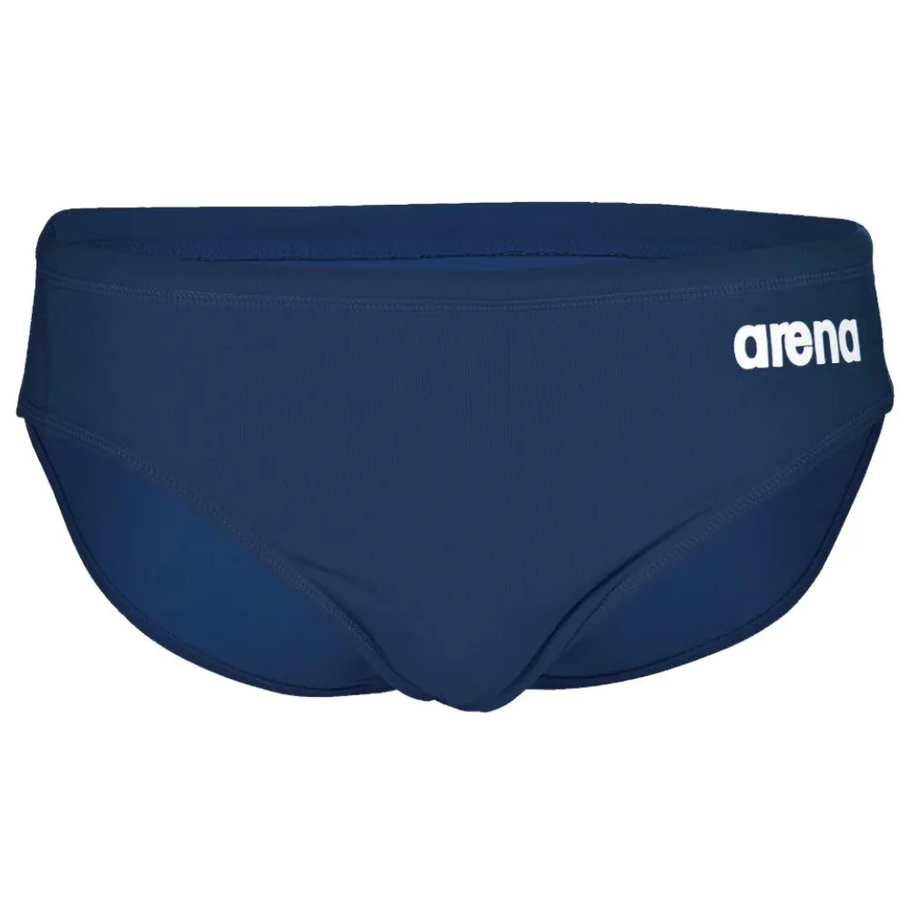 MEN'S TEAM SWIM BRIEF SOLID - NAVY