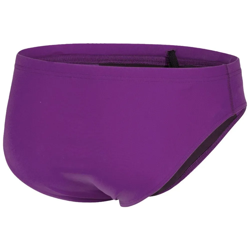 MEN'S TEAM SWIM BRIEF SOLID - PLUM